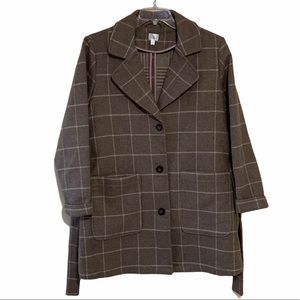 Dress Barn | Dress Coat | Belted | L